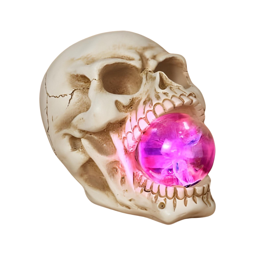 Skull Mouth Plasma Globe