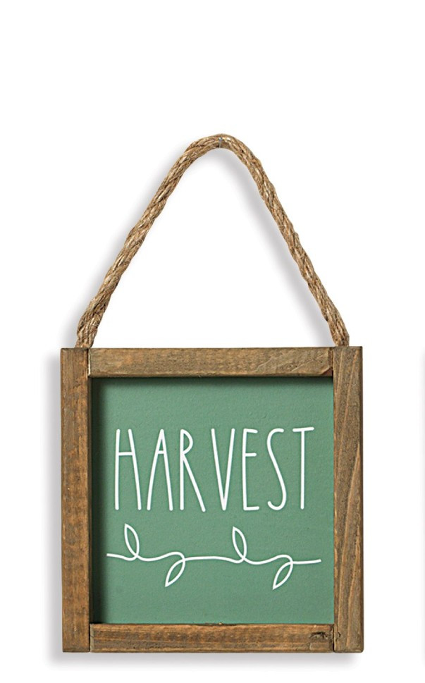 Harvest Hanging Wall Sign