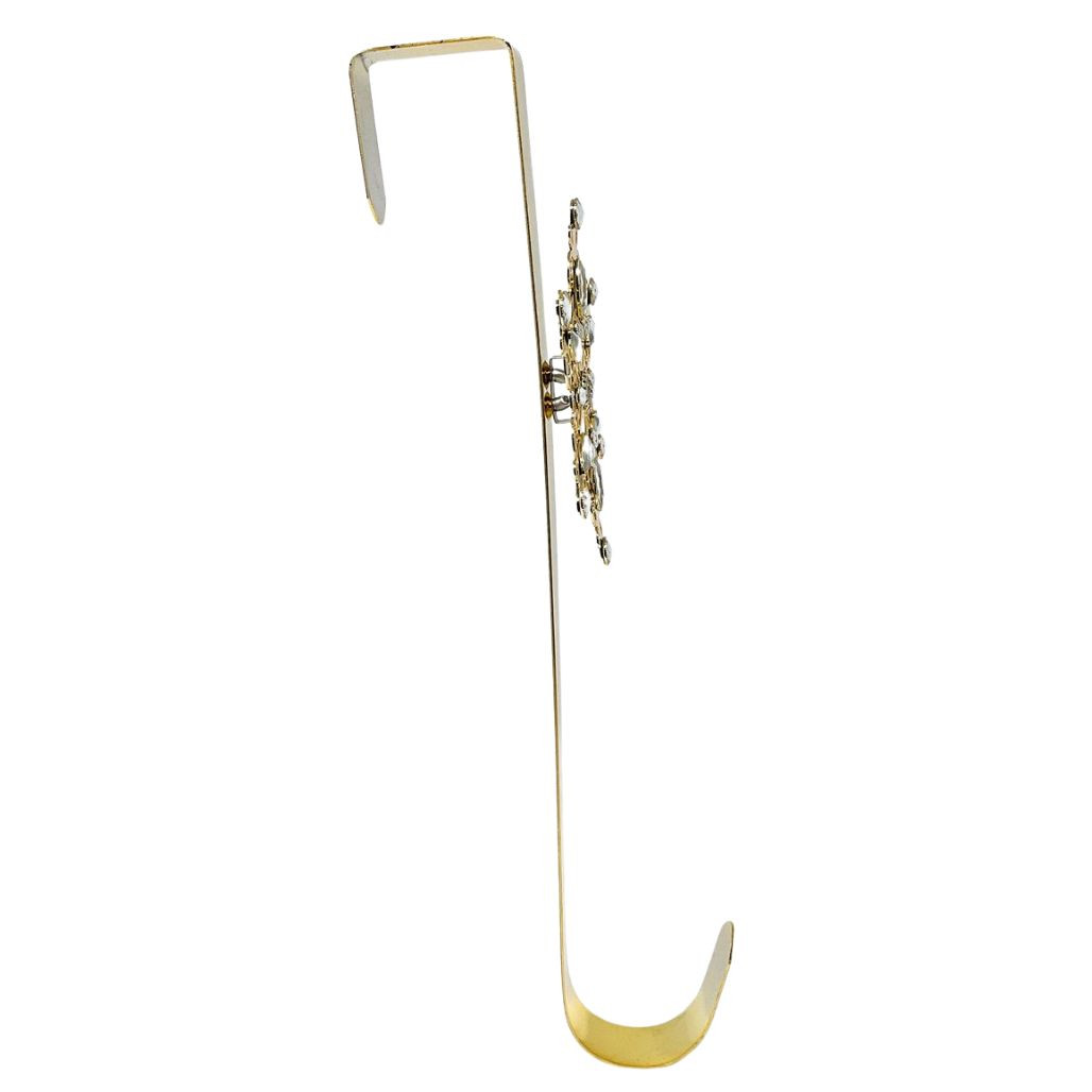 Gold Snowflake Wreath Hanger