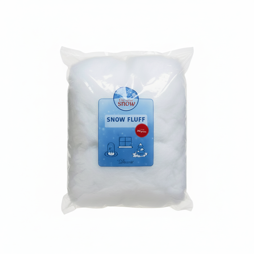 Snow Fluff – White Christmas Village Display Snow