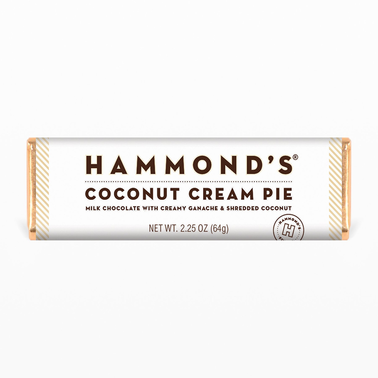 Hammond's Candies Coconut Cream Pie Milk Chocolate Candy Bar