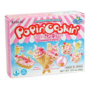 Kracie Popin' Cookin' Diy Candy for Kids, Cake Kit, 0.9 Ounce

