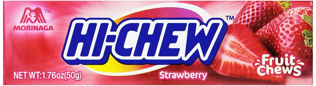 Hi-Chew Stick, Strawberry, 1.76 Ounce