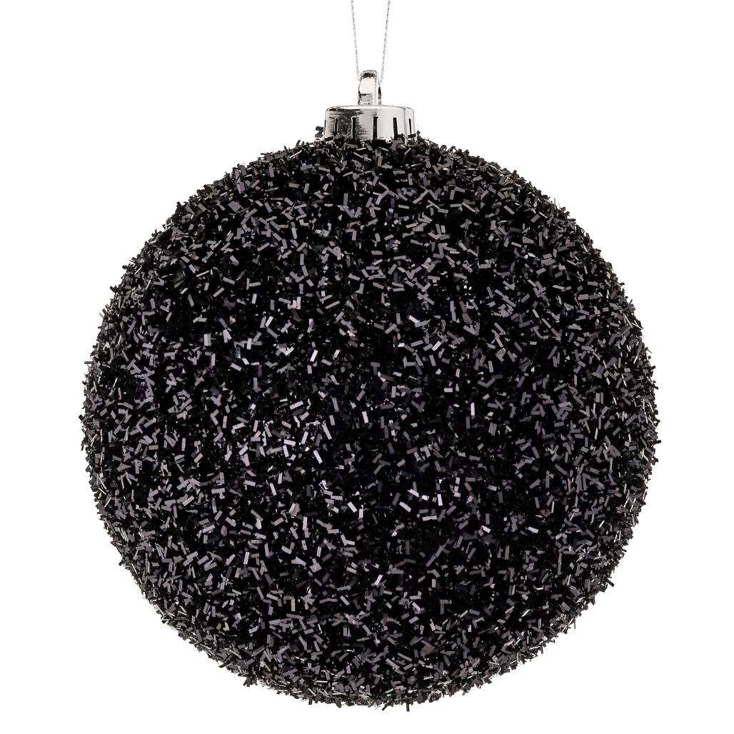 6" Glamour Glitter Ball Ornament
