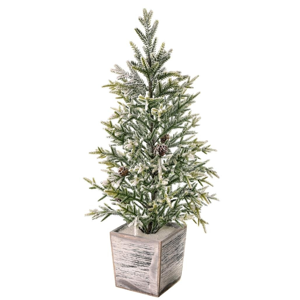 22" Frosted Mini Fir Tree
