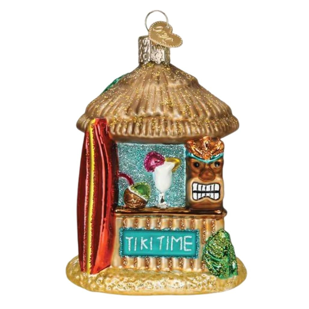 3.5" Tiki Hut Ornament
