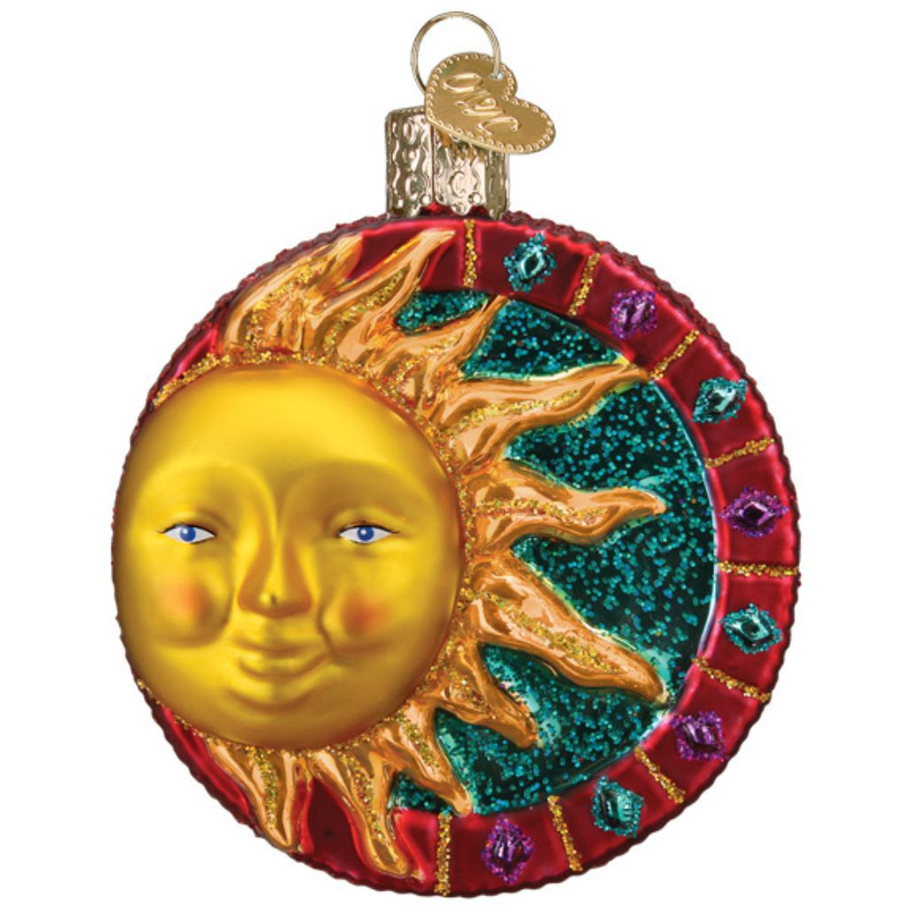 Old World Christmas - Jeweled Sun Ornament