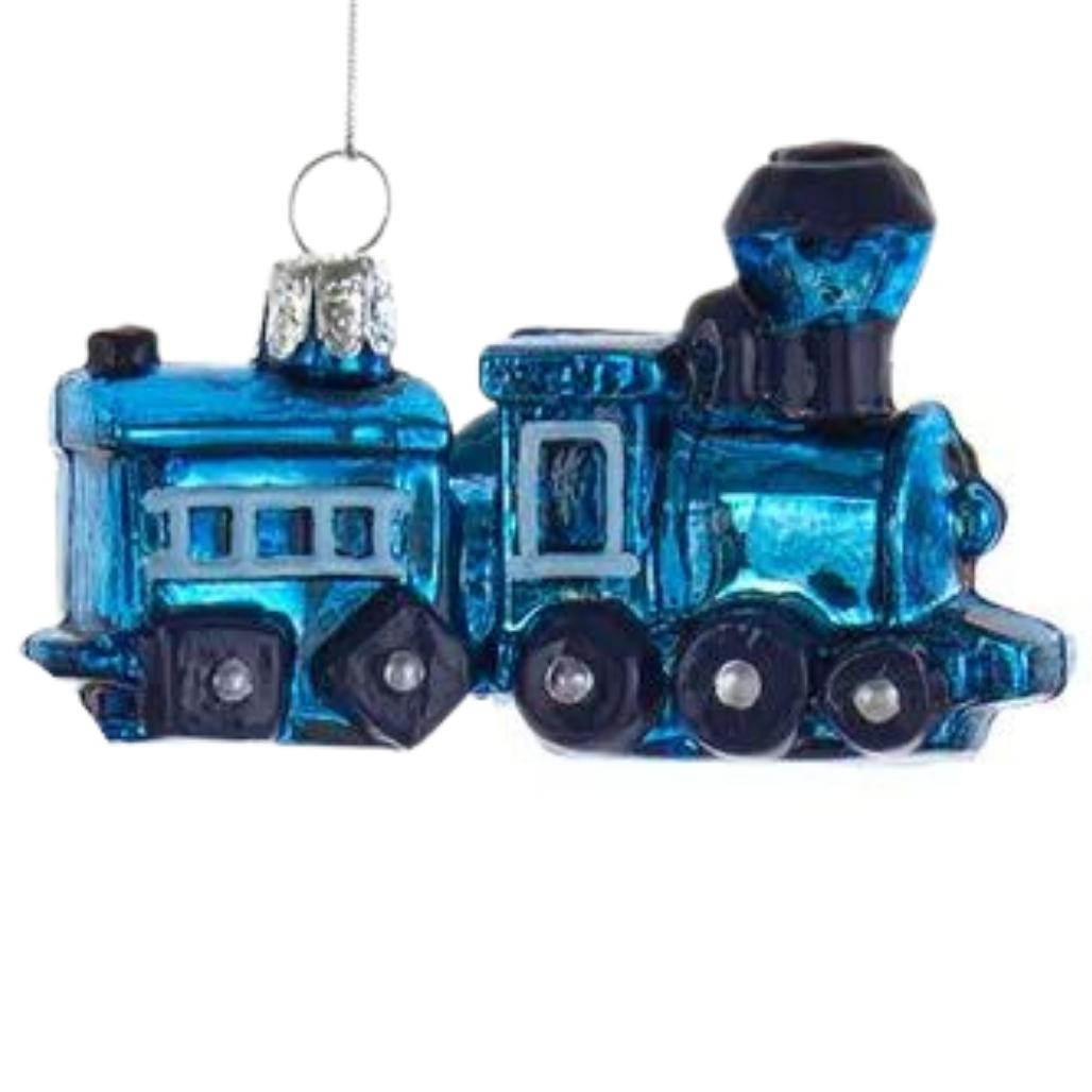 Rudolph The Red Nose Reindeer® Glass Misfit Train Toy Ornament