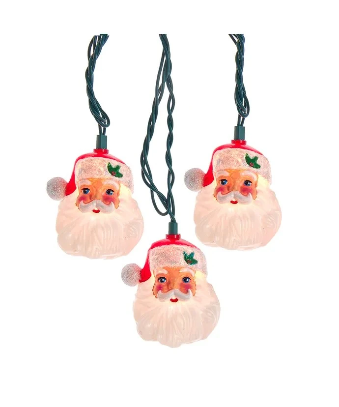 Santa Head Light Set