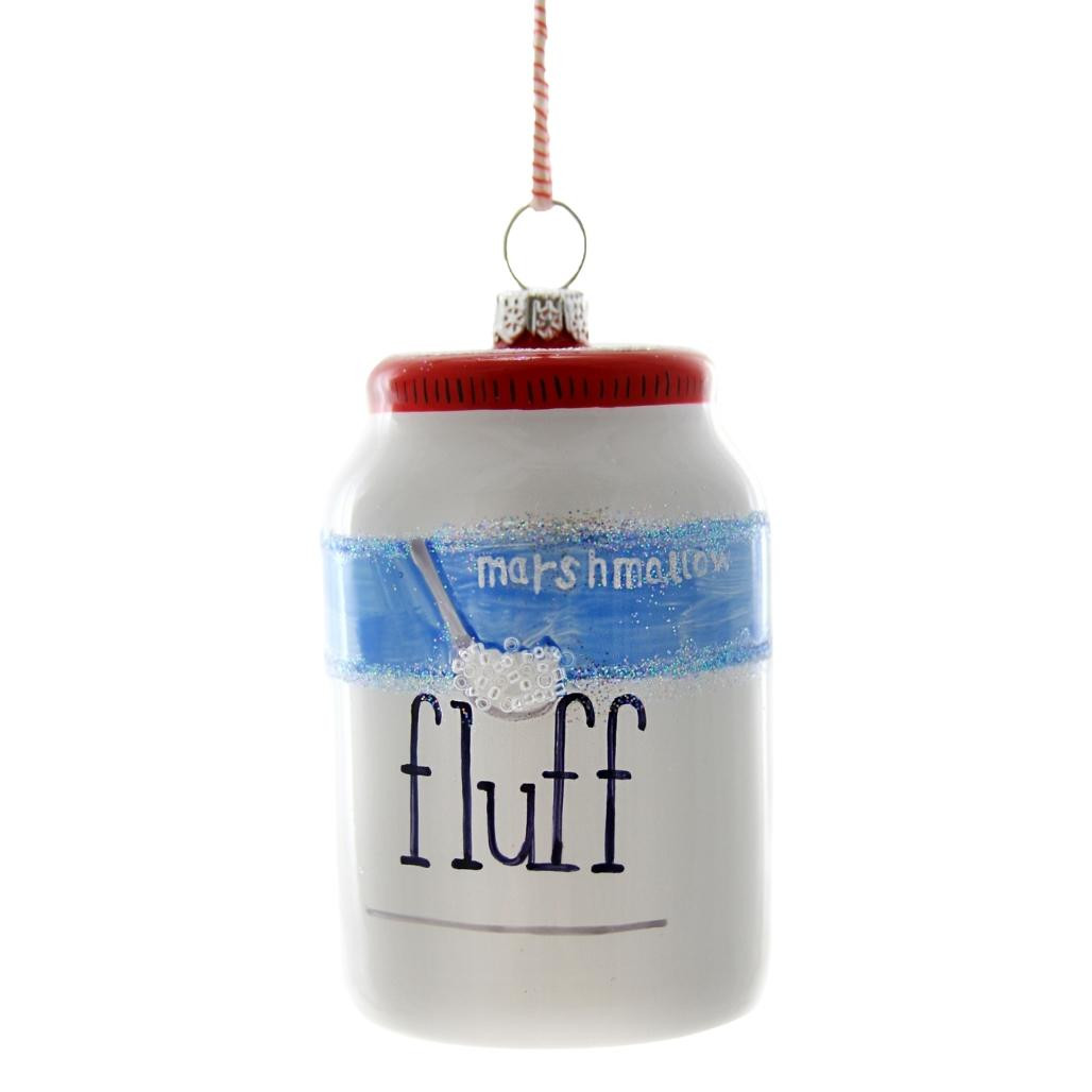 Cody Foster - Marshmallow Fluff Blown Glass Ornament
