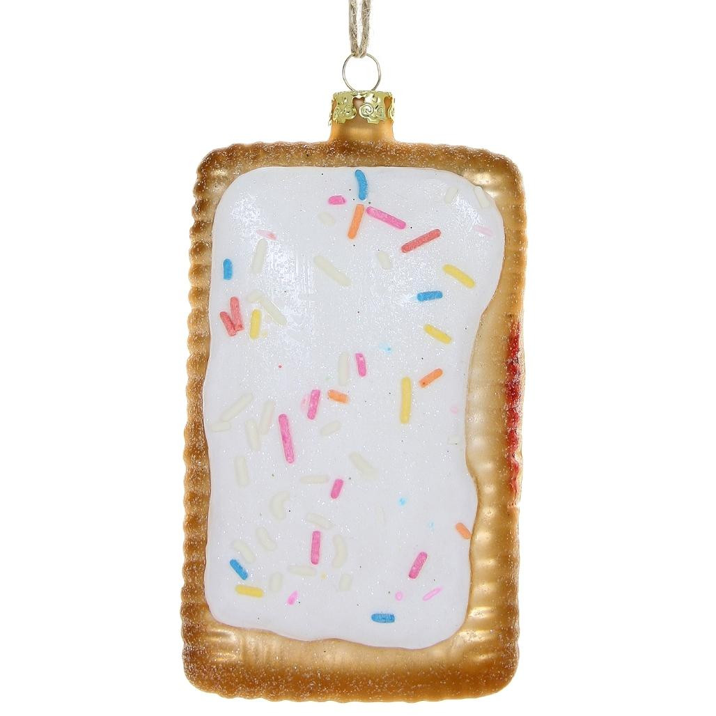 Cody Foster & Co - Pop Tart Blown Glass Ornament