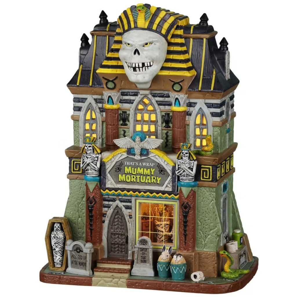 Lemax - Spookytown - That's A Wrap Mummy Mortuary