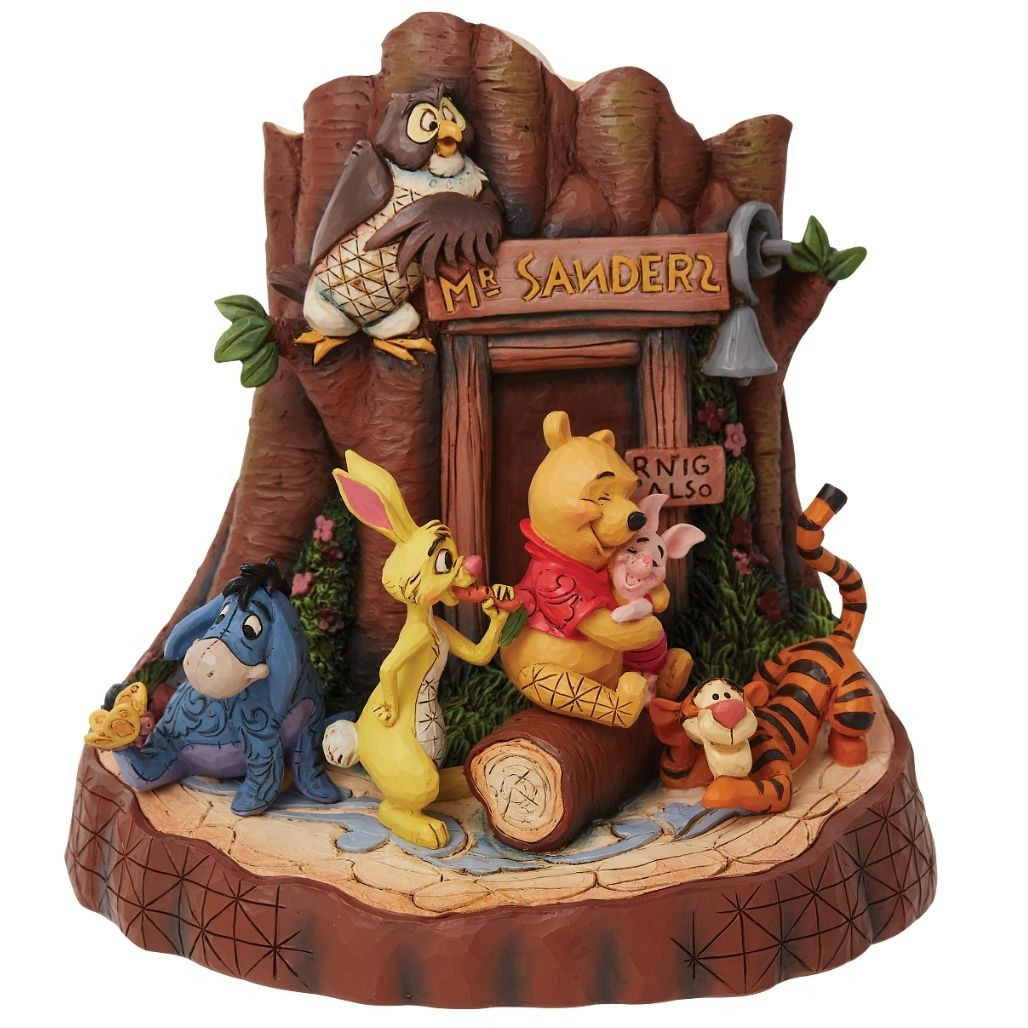 Jim Shore - Disney Traditions - Winnie The Pooh Carved By Heart 