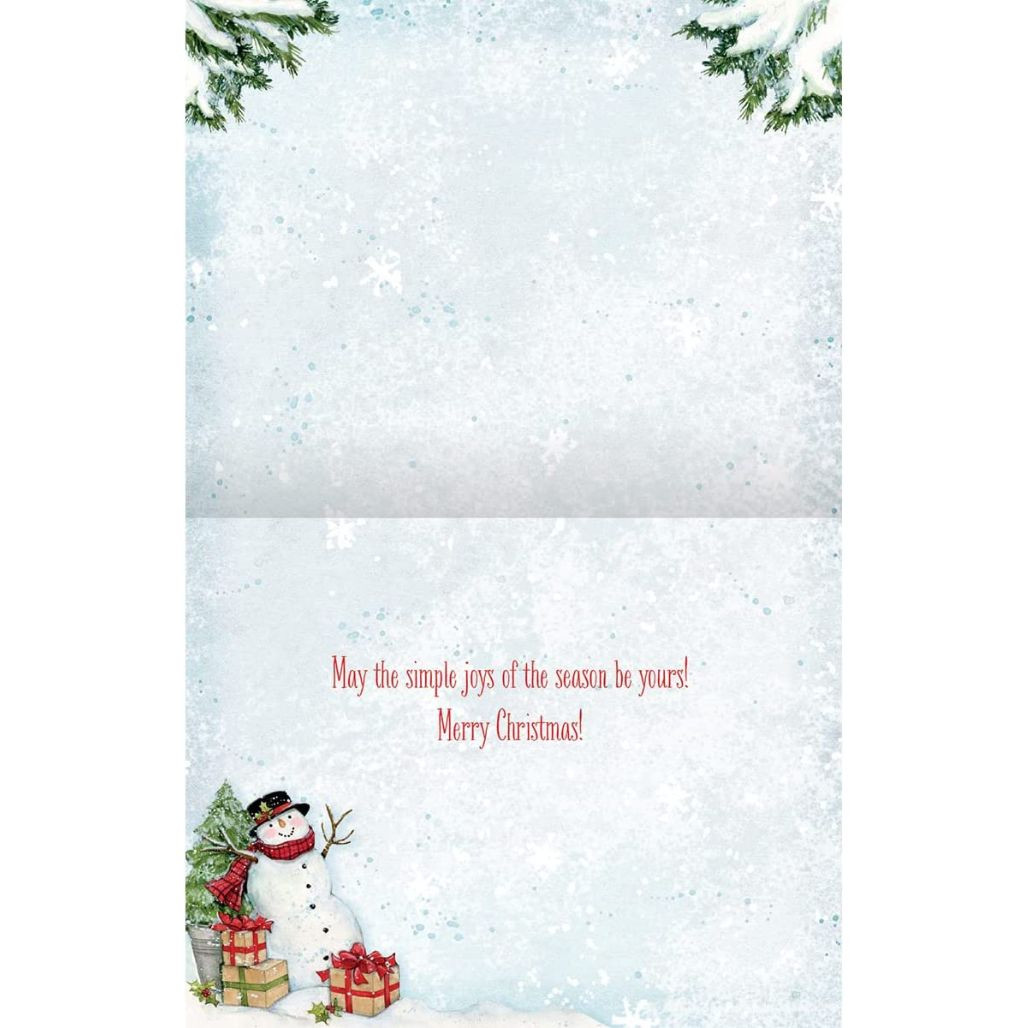 Snowman Farmhouse Card Set