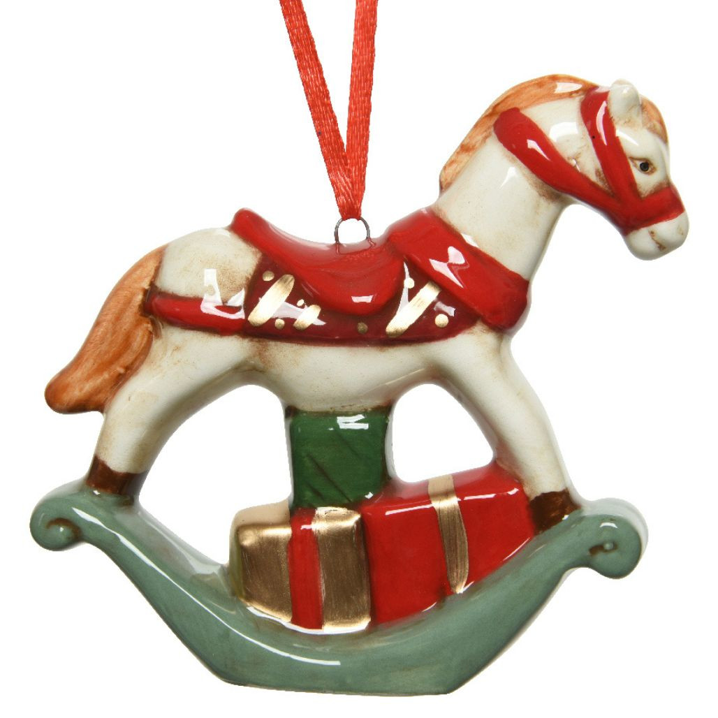 Rocking Horse Ornament The Christmas Loft