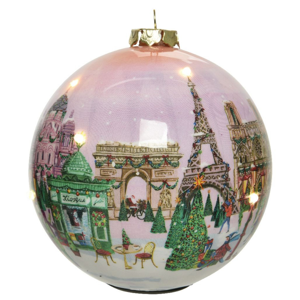 LED Paris Ornament