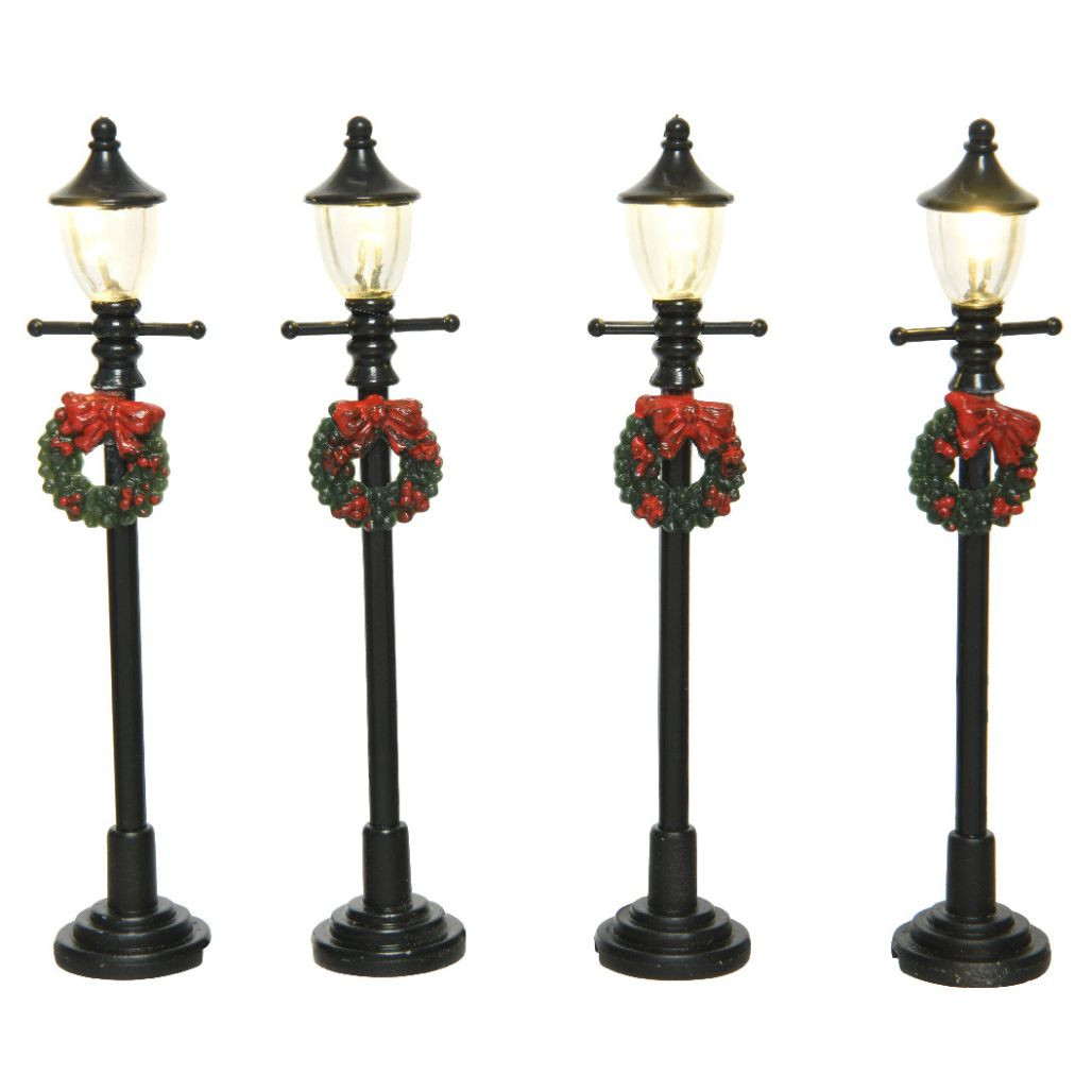LED Street Lamps Set Of 4 