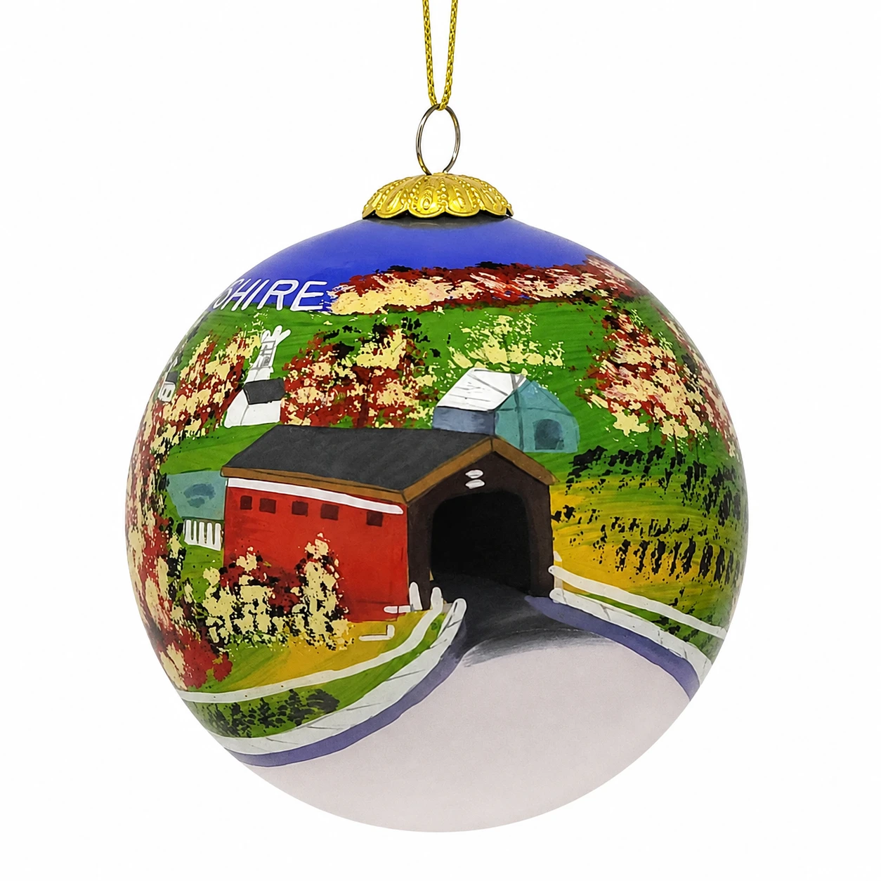 New Hampshire Covered Bridge Ornament