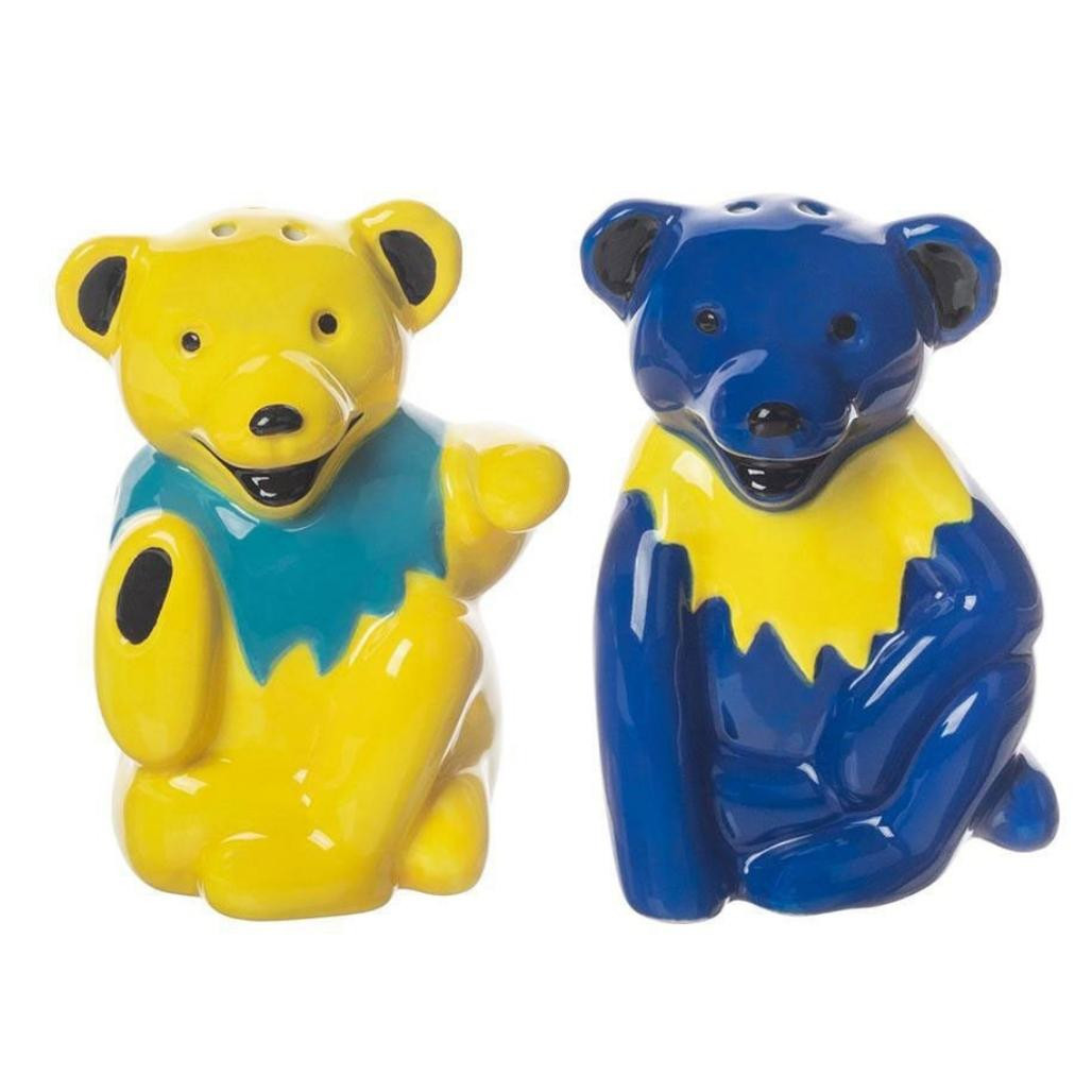 Grateful Dead Rock Band Ceramic Salt & Pepper Shaker Set