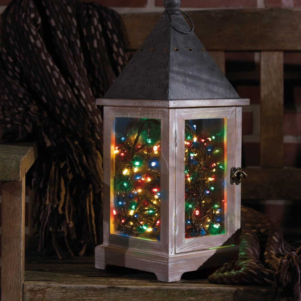 Lumineo 96 LED Battery Operated Multi Color Twinkle Lights Black Wire
