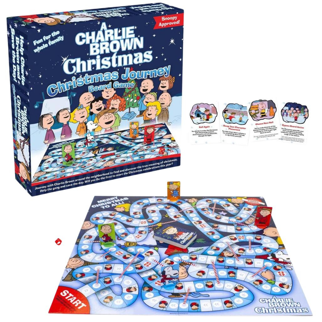 A Charlie Brown Christmas Journey Board Game 