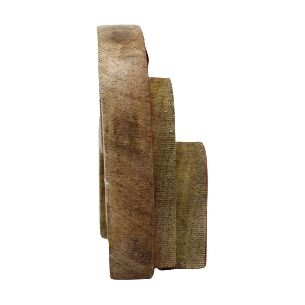Deco Heart Wood Figurine