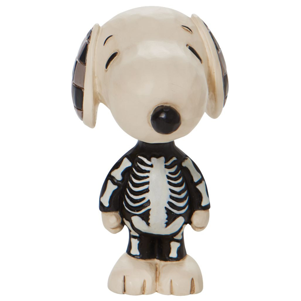 Jim Shore - Peanuts - Skeleton Snoopy Mini Figurine