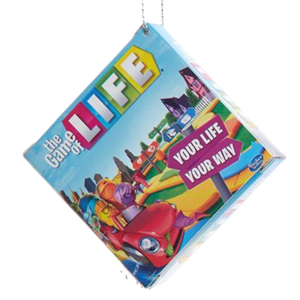 Hasbro Retro Board Game Life Ornament

