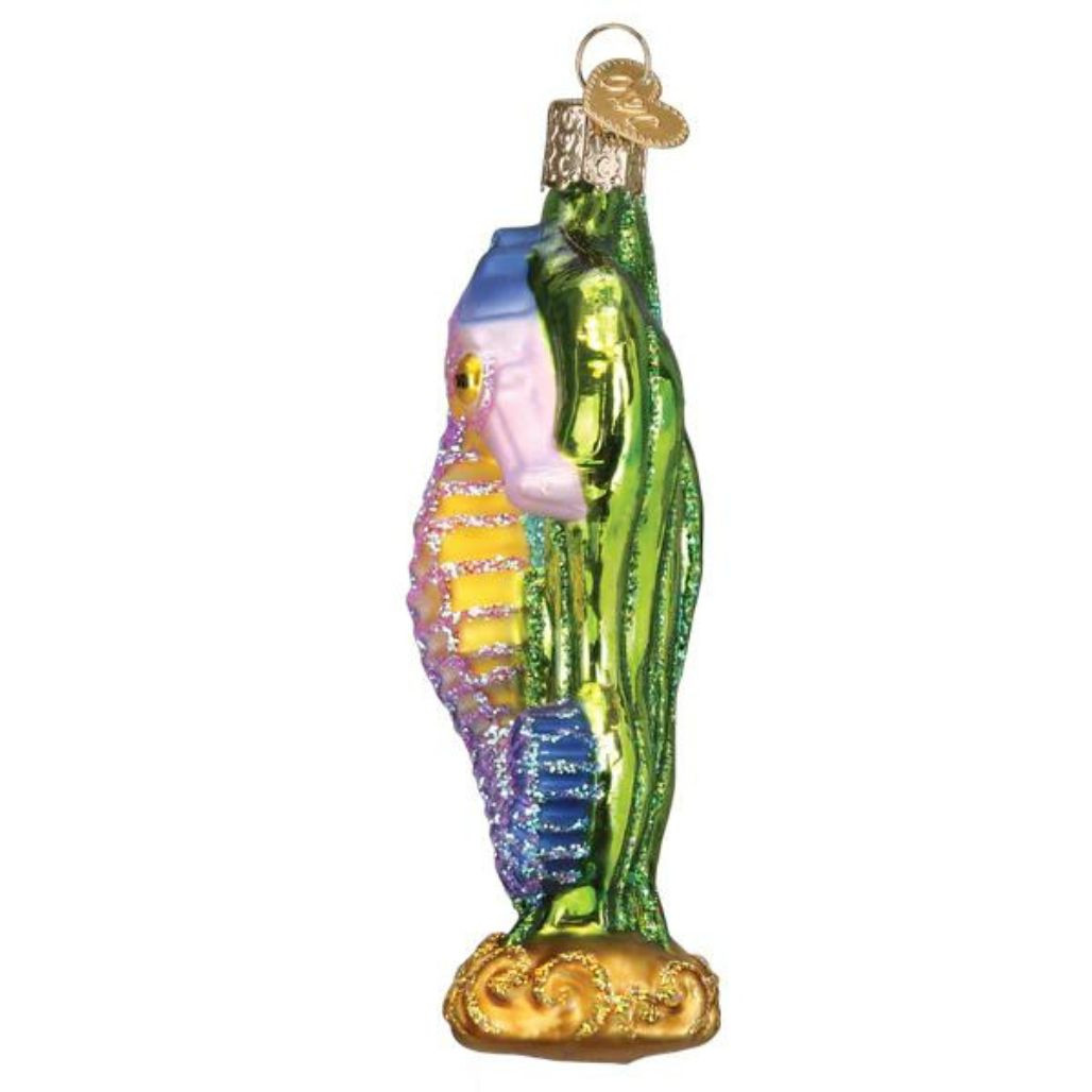 Colorful Seahorse Ornament