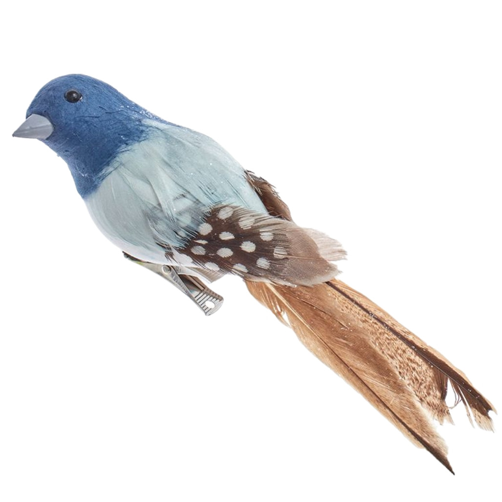 Blue Chickadee Clip-On Ornament

