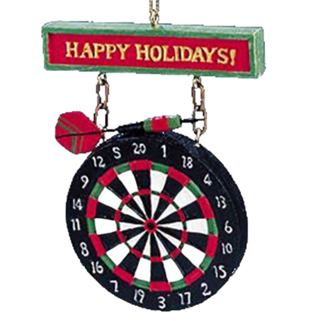 Dart Board Ornament