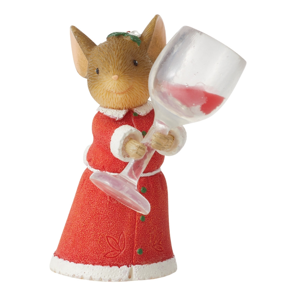 Heart Of Christmas - More Wine Please Figurine
