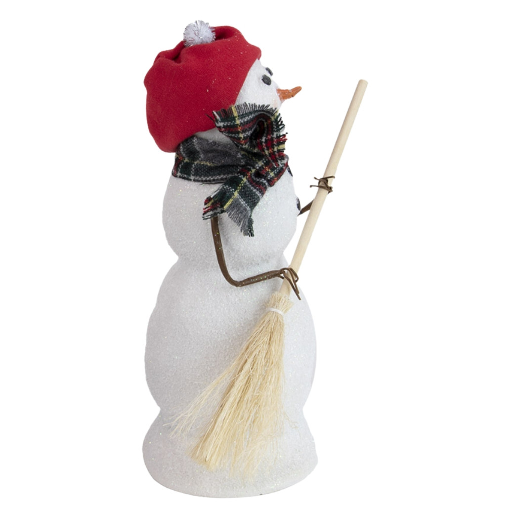 Byers Choice Snowman With Broom