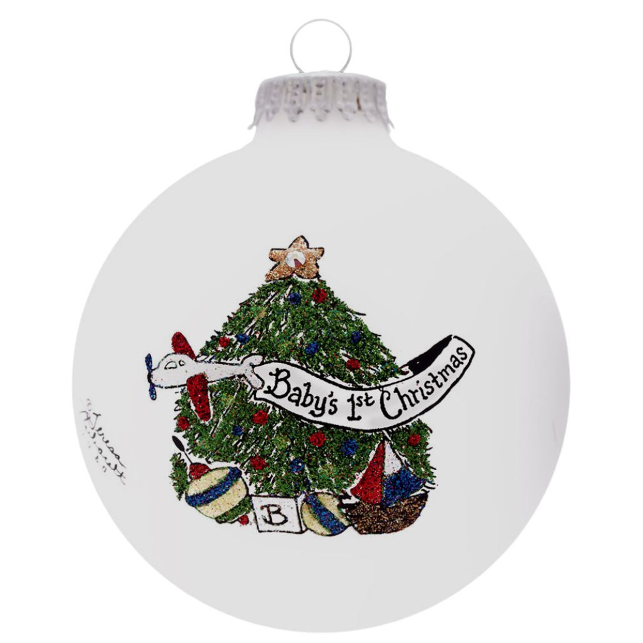 Heart Gifts by Teresa Baby Boys First Christmas Tree Ornament The Christmas