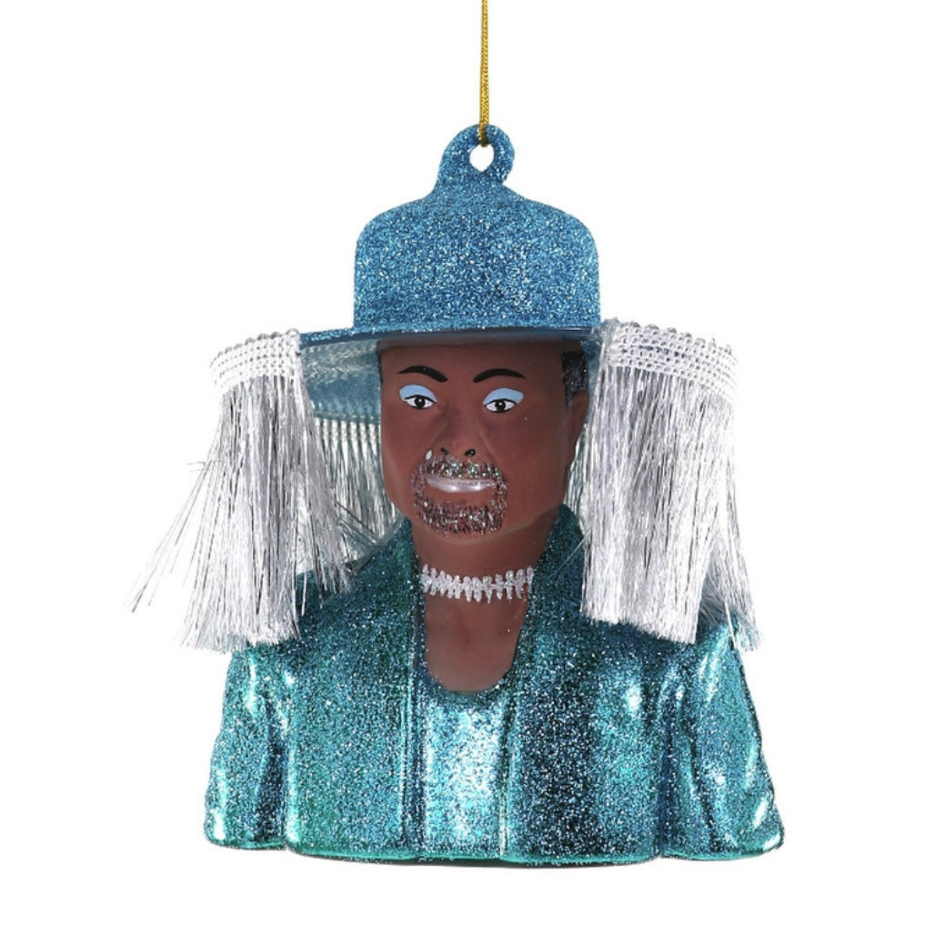 Cody Foster Billy Porter Glass Ornament