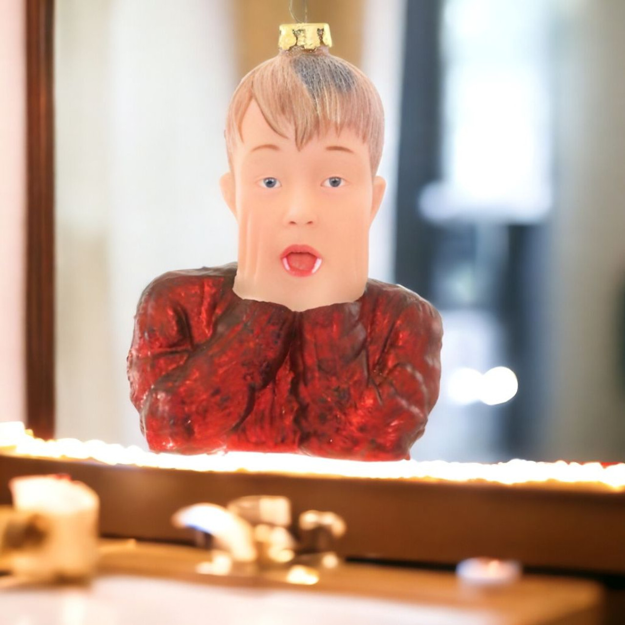 オーナメント　ガラス　ホーム　アローン　ケビン　Kevin Cody Foster Glass Kevin McCallister Ornament