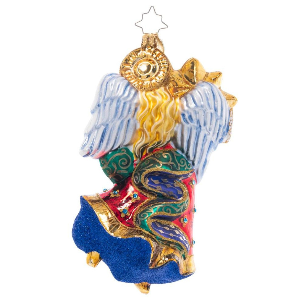 2 Inch Christmas Star Angel Ornament Heavenly Holiday Decor
