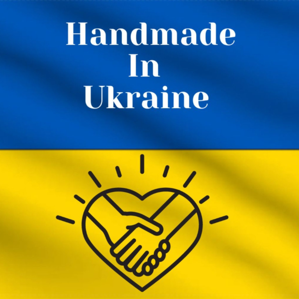 Handmade Ukrainian Christmas Bell Ornament