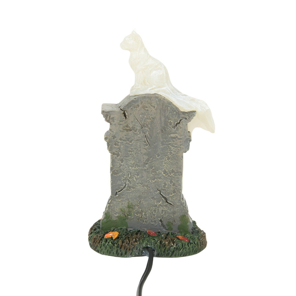 Department 56 - Halloween Village - Kit E. Kat Tombstone