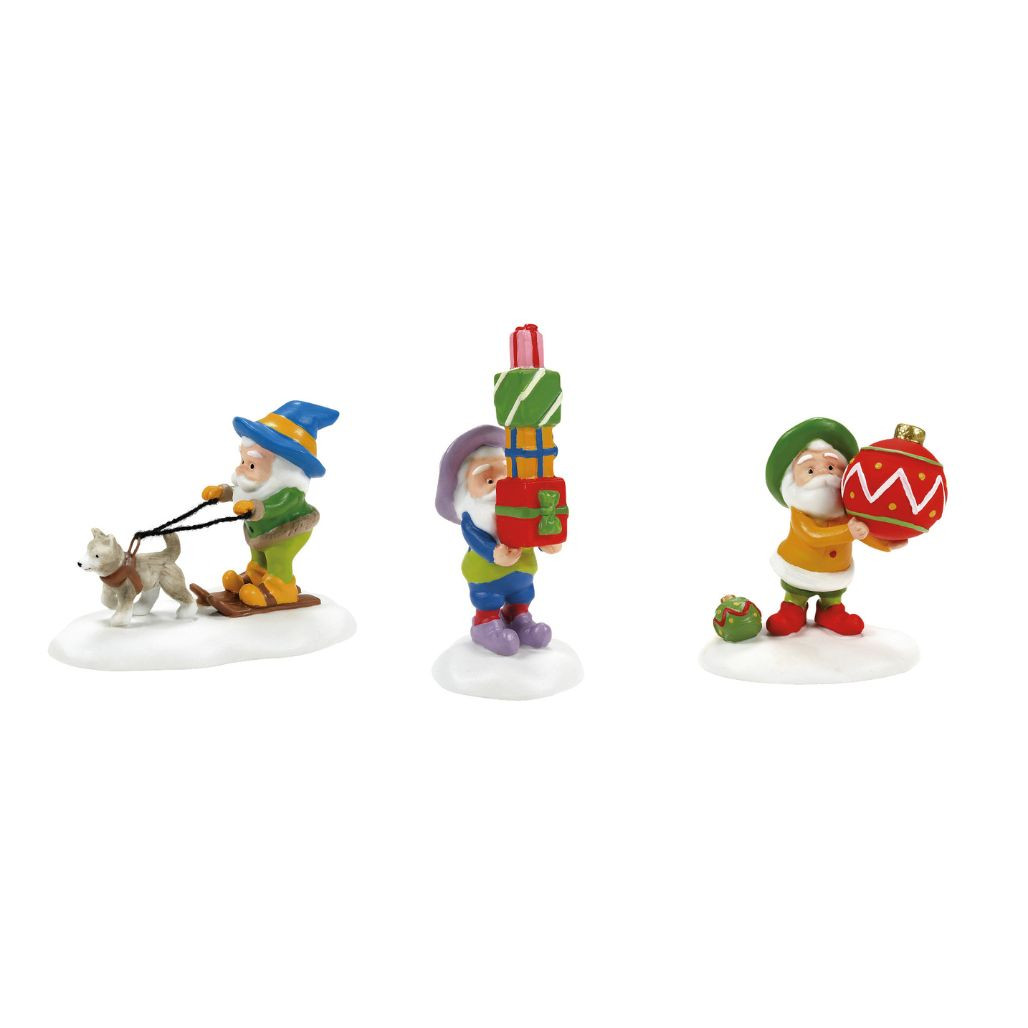 Department 56 - North Pole Village - Friends And Neighbors Set of 3