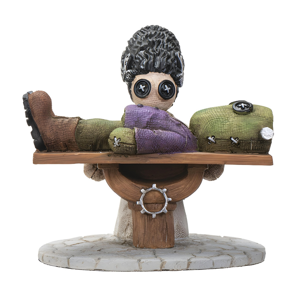 Pinhead Monsters Giving Life Frankenstein And Bride Figurine