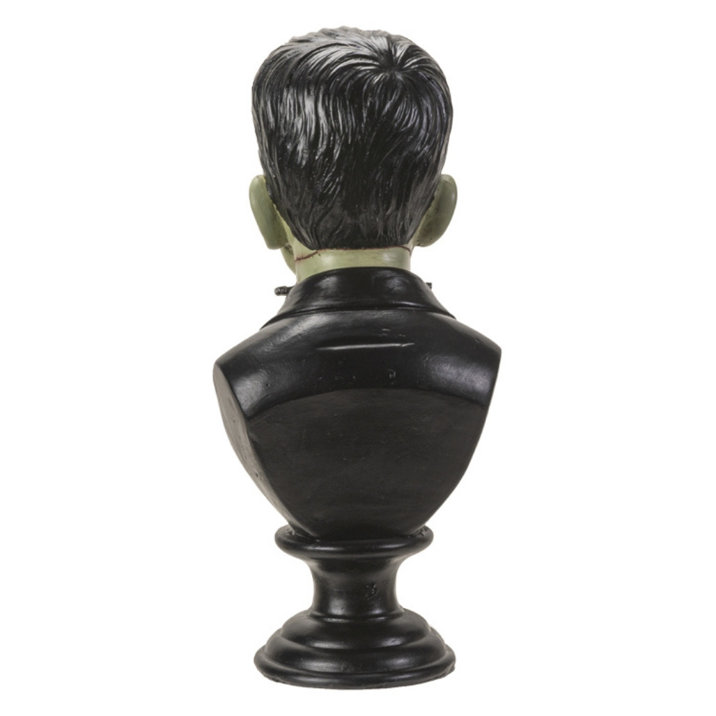 LED Frankenstein Bust Statue Figurine