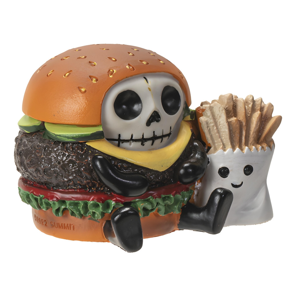 Furrybones Burger And Fries Figurine