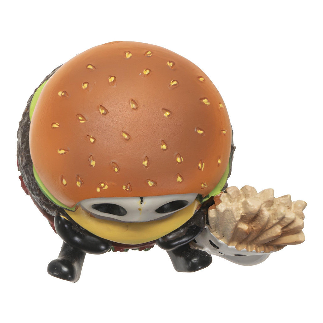 Furrybones Burger And Fries Figurine