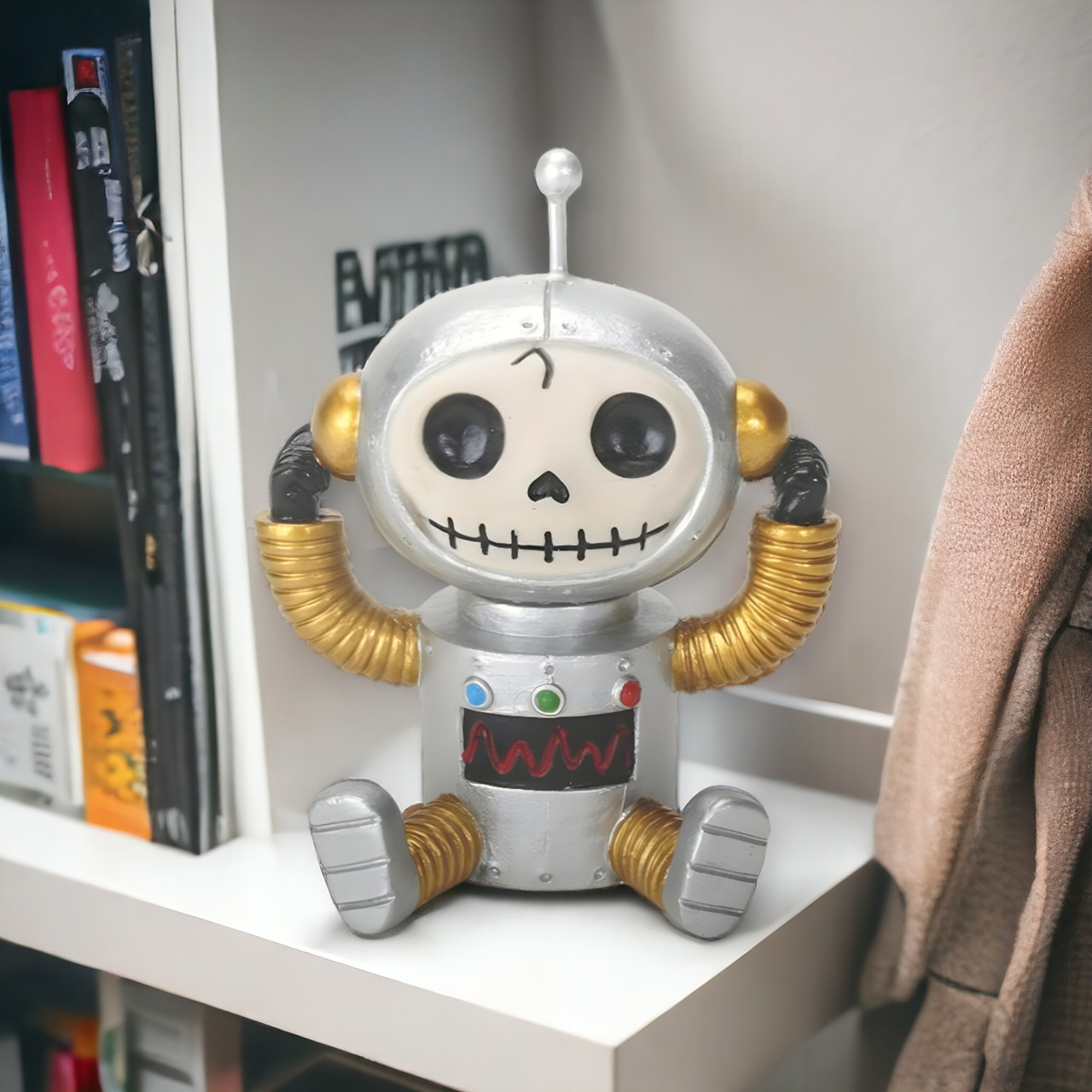 Furrybones Gadget Robot Figurine