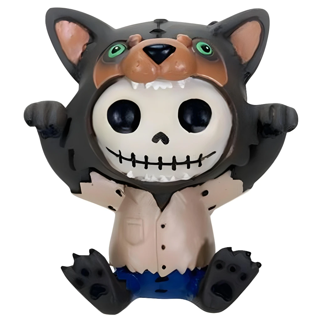 Furrybones Wolfie Figurine