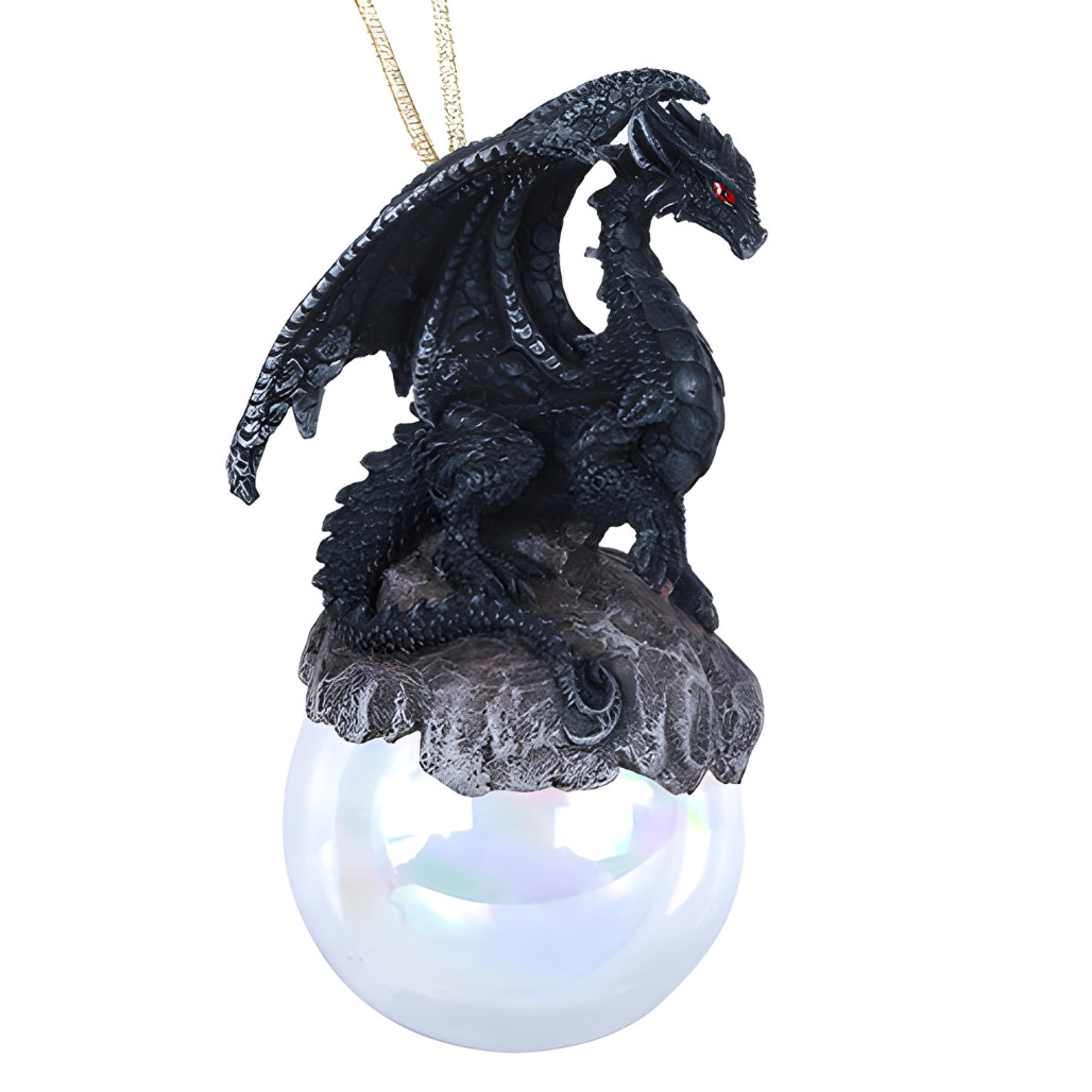 Checkmate Blue Dragon Hanging Ornament