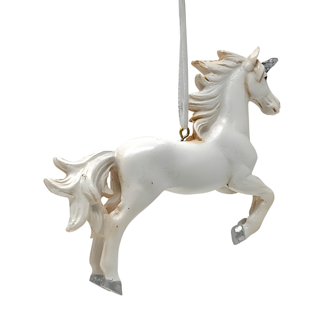 Running Unicorn Hanging Ornament