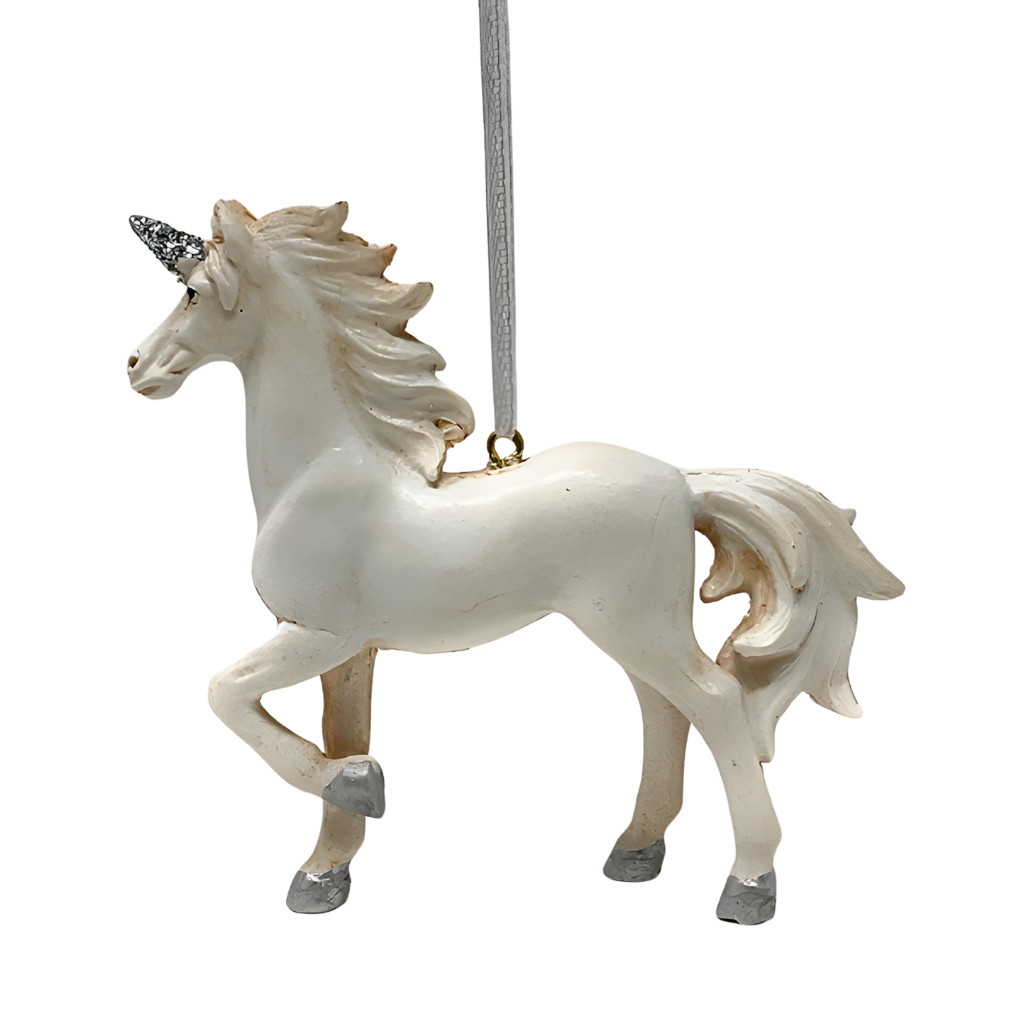 Unicorn Walking Hanging Ornament