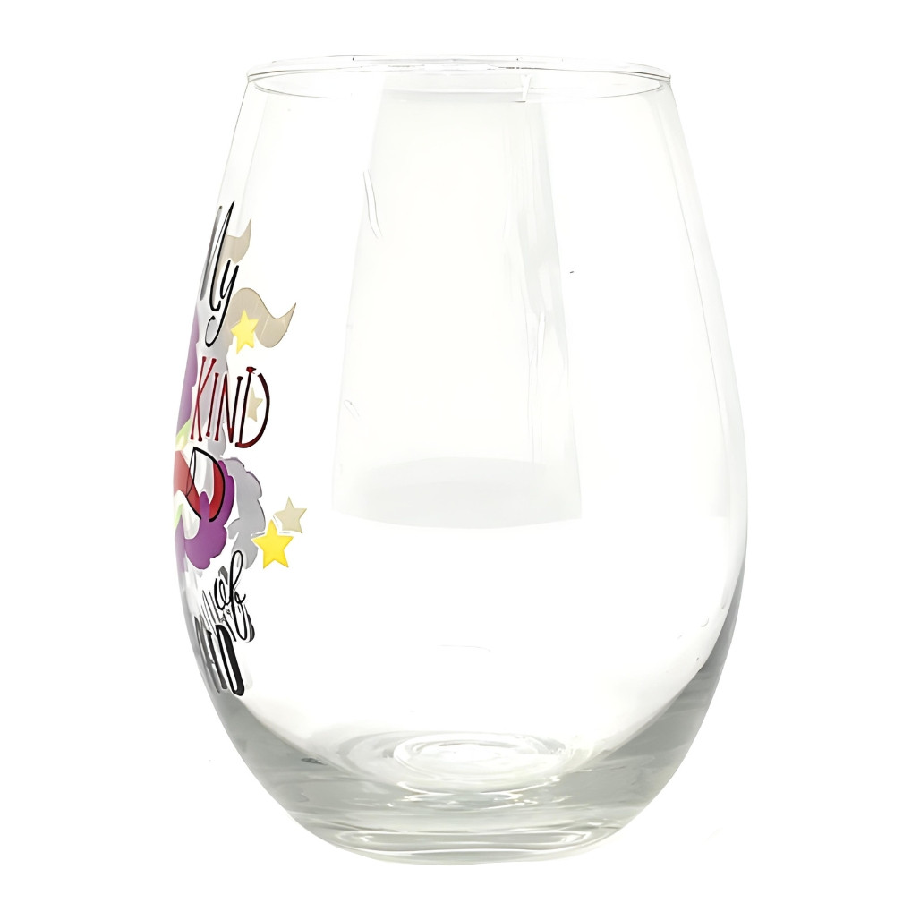 Ghoul Aid Monster 12oz Stemless Wine Glass
